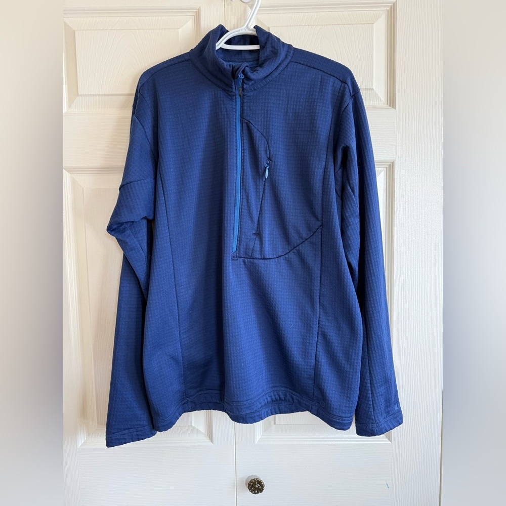 Vintage MEC grid fleece, men’s L